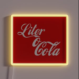 Liter O Cola RGB Neon Sign