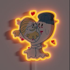 Little Ghost Entwined RGB Neon Sign Little Ghost Entwined RGB Neon Sign