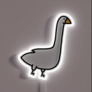 Little Goose Doodle RGB Neon Sign Little Goose Doodle RGB Neon Sign