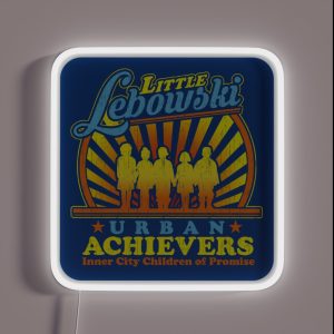 Little Lebowski Urban Achievers RGB Neon Sign Little Lebowski Urban Achievers RGB Neon Sign