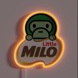 Little Milo Monkey RGB Neon Sign