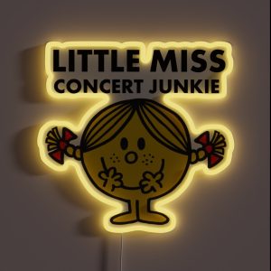 Little Miss Concert Junkie RGB Neon Sign