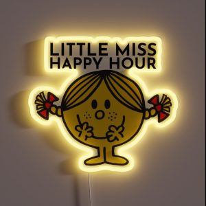 Little Miss Happy Hour RGB Neon Sign