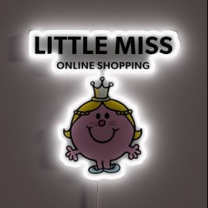 Little Miss Online Shopping RGB Neon Sign Little Miss Online Shopping RGB Neon Sign