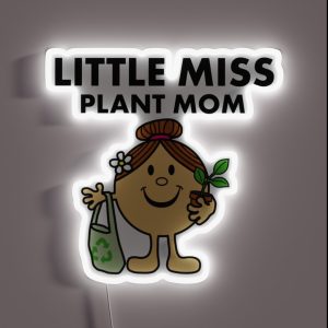 Little Miss Plant Mom RGB Neon Sign