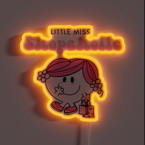 Little Miss Shopaholic RGB Neon Sign