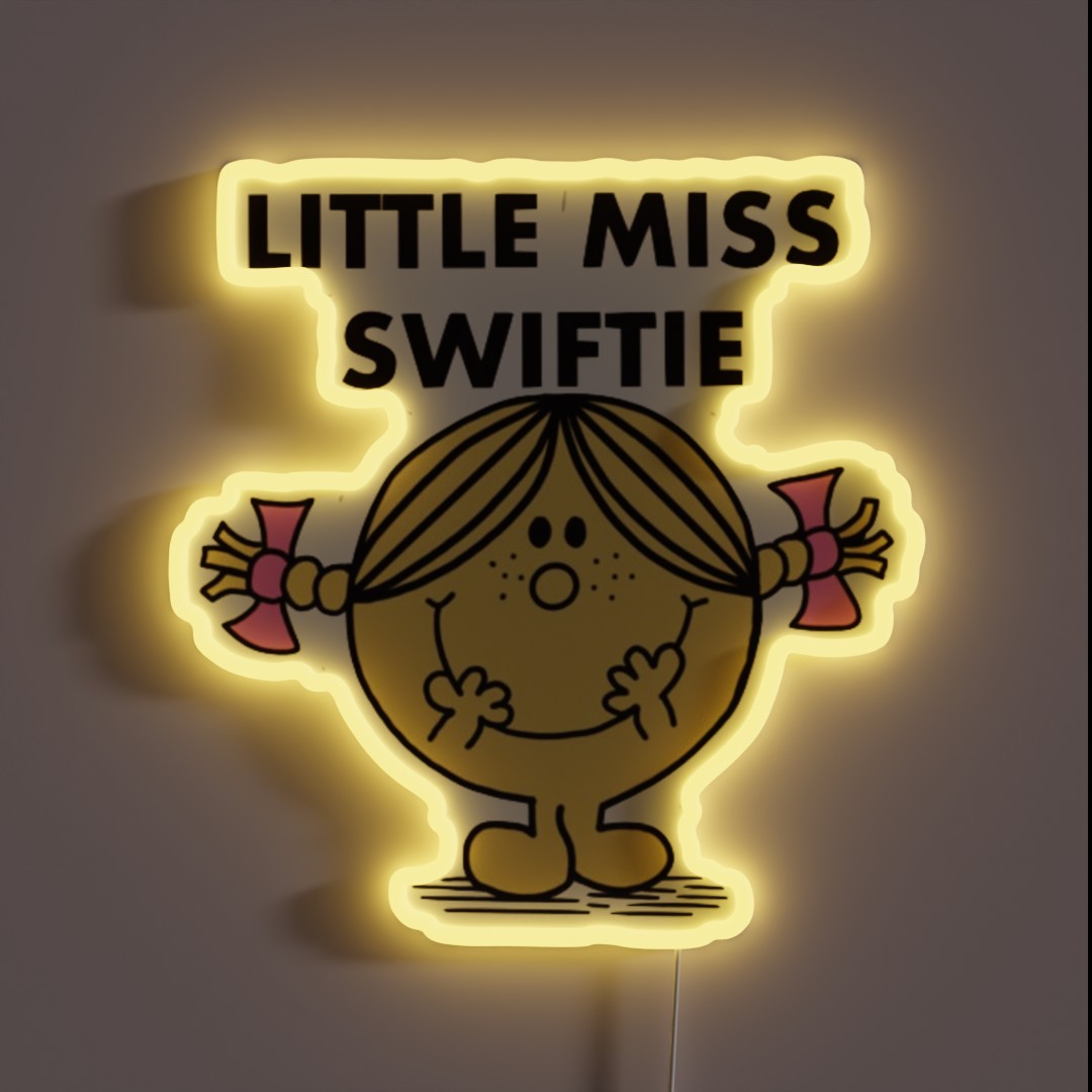 Little Miss Swiftie RGB Neon Sign Little Miss Swiftie RGB Neon Sign