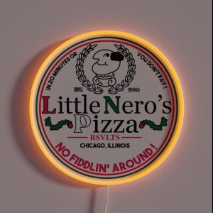 Little Nero Pizza RGB Neon Sign