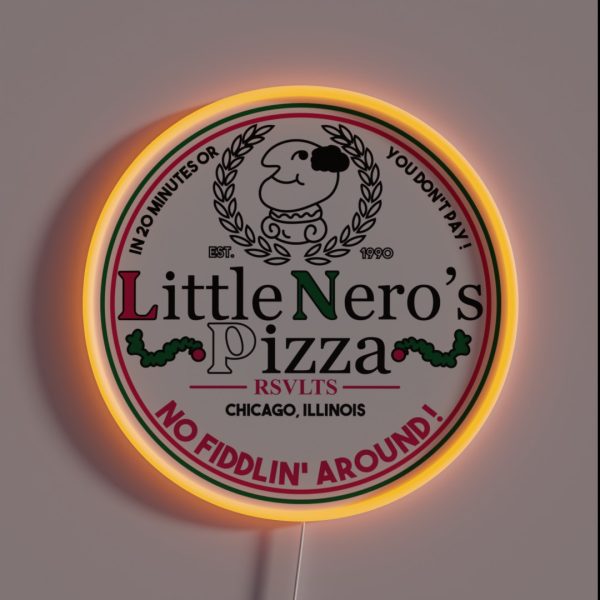 Little Nero Pizza RGB Neon Sign