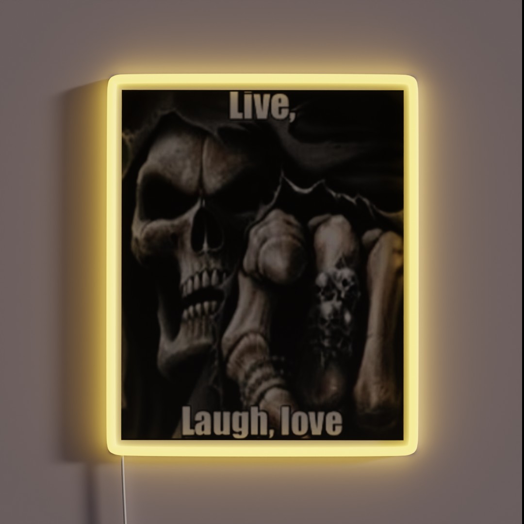 Live Laugh Love RGB Neon Sign Live Laugh Love RGB Neon Sign