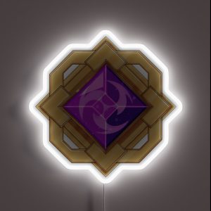 Liyue Electro Vision RGB Neon Sign