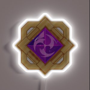 Liyue Electro Vision RGB Neon Sign