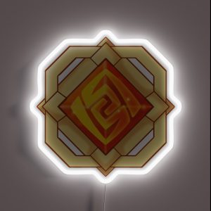 Liyue Geo Vision RGB Neon Sign Liyue Geo Vision RGB Neon Sign