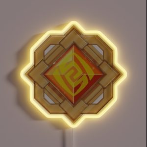 Liyue Geo Vision V2 RGB Neon Sign