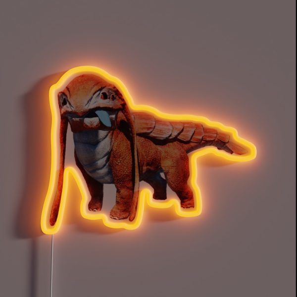 Lizard Doggo RGB Neon Sign