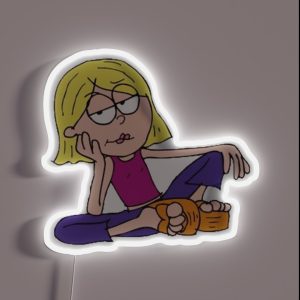 Lizzie Mcguire Bored RGB Neon Sign Lizzie Mcguire Bored RGB Neon Sign