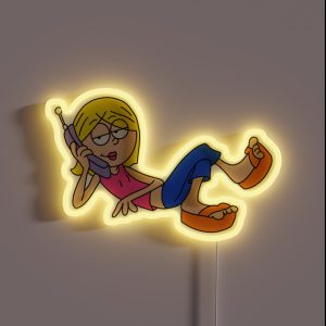 Lizzie Mcguire Phone RGB Neon Sign