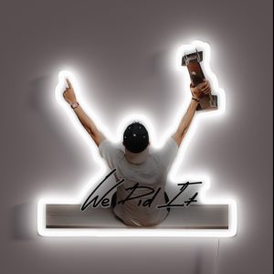 LN4 First Win RGB Neon Sign LN4 First Win RGB Neon Sign