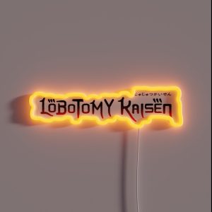 Lobotomy Kaisen RGB Neon Sign