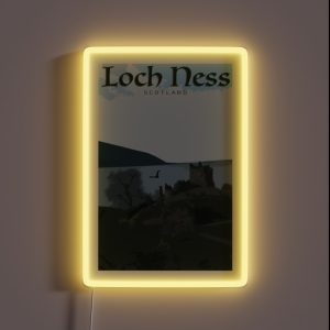 Loch Ness Monster RGB Neon Sign