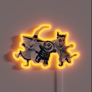 Lock Shock And Barrel RGB Neon Sign