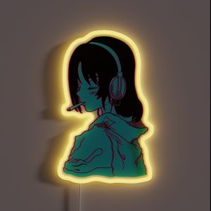 Lofi Smoke RGB Neon Sign