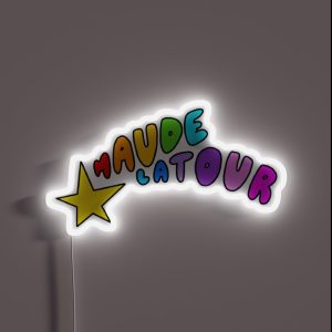 Logo Maude Latour RGB Neon Sign