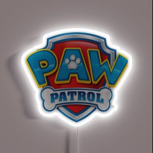 Logo Paw Patrol Essentiel RGB Neon Sign Logo Paw Patrol Essentiel RGB Neon Sign