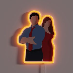 Lois And Clark Smallville RGB Neon Sign