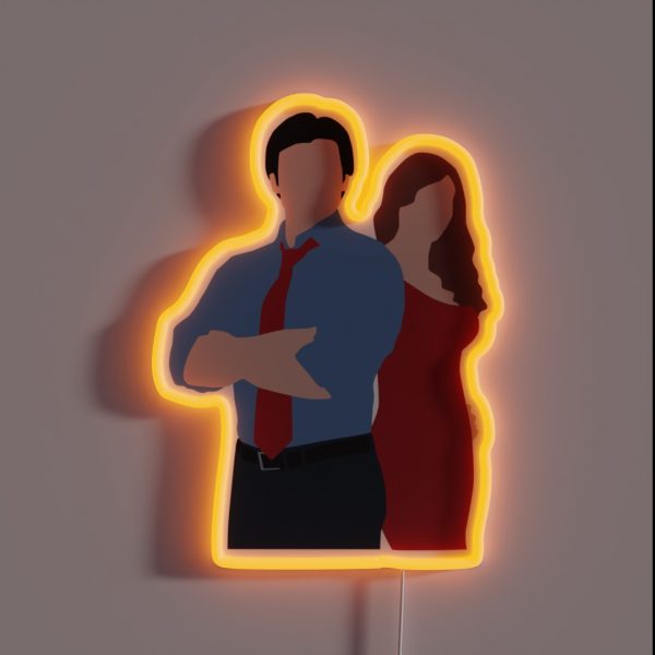 Lois And Clark Smallville RGB Neon Sign