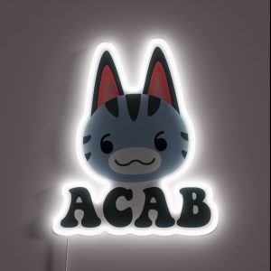 Lolly Says Acab RGB Neon Sign Lolly Says Acab RGB Neon Sign
