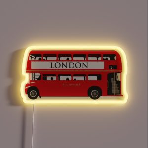 London Bus RGB Neon Sign London Bus RGB Neon Sign