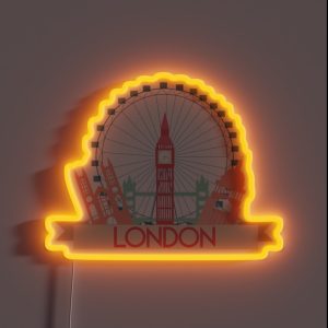 London RGB Neon Sign
