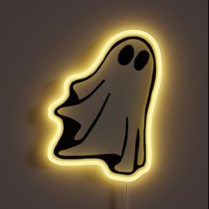 Lonely Ghost RGB Neon Sign