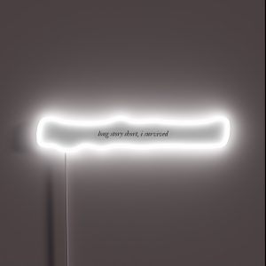 Long Story Short I Survived Evermore RGB Neon Sign