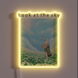 Look At The Sky RGB Neon Sign