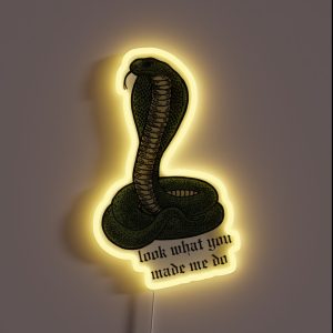 Look What You Made Me Do Reputation Taylor Swift RGB Neon Sign Look What You Made Me Do Reputation Taylor Swift RGB Neon Sign