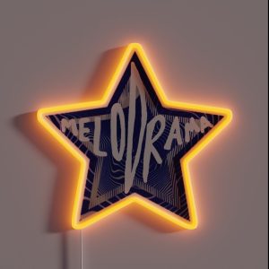 Lorde Melodrama Star RGB Neon Sign