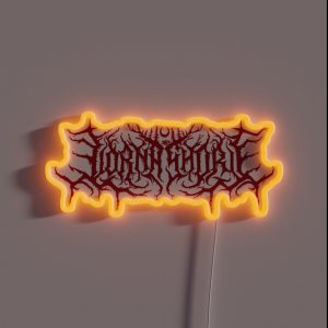 Lorna Shore Original Band Logo Fanart Special Red Edition RGB Neon Sign