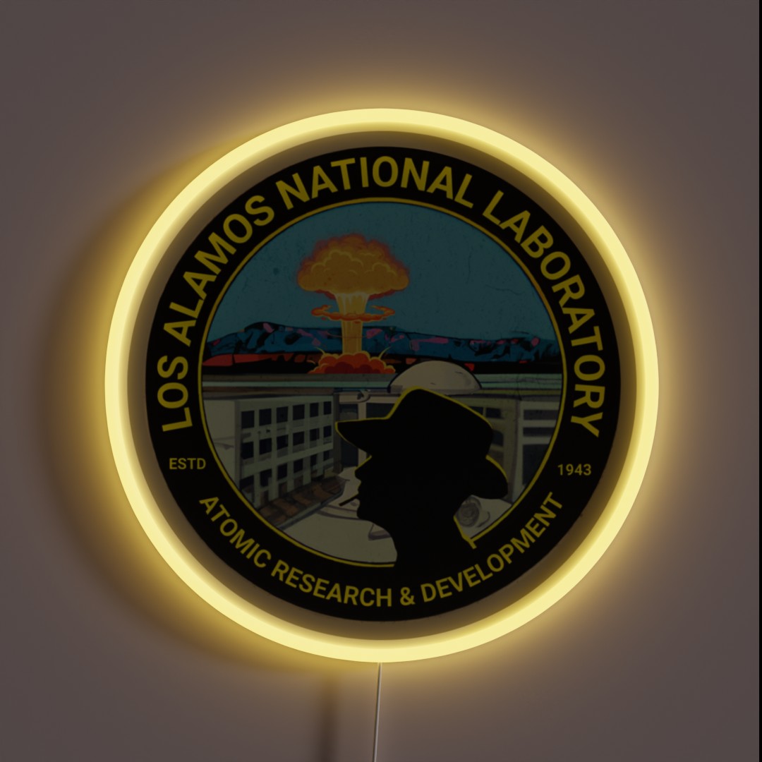 Los Alamos National Laboratory Est 1943 RGB Neon Sign Los Alamos National Laboratory Est 1943 RGB Neon Sign