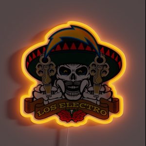 Los Electro Electrician RGB Neon Sign Los Electro Electrician RGB Neon Sign