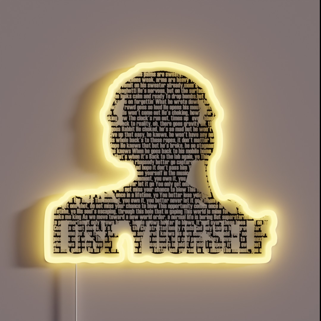 Lose Yourself RGB Neon Sign Lose Yourself RGB Neon Sign