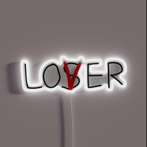 Loser Or Lover RGB Neon Sign Loser Or Lover RGB Neon Sign