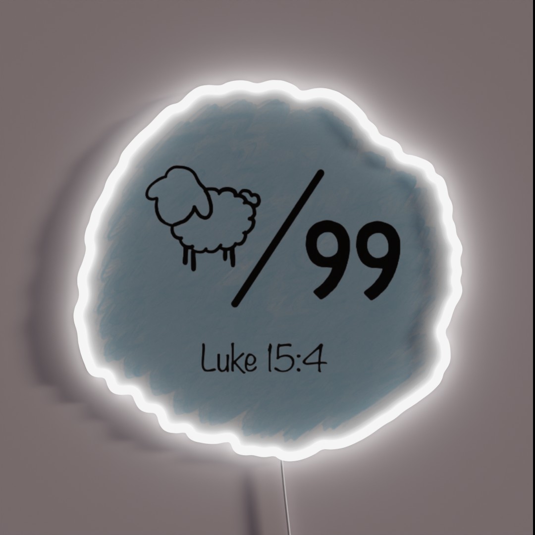 Lost Sheep RGB Neon Sign Lost Sheep RGB Neon Sign
