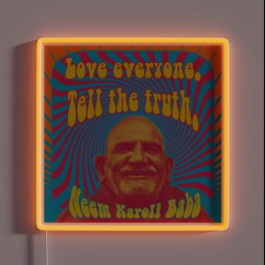 Love Everyone Tell The Truth RGB Neon Sign Love Everyone Tell The Truth RGB Neon Sign