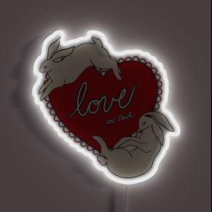 Love On Tour RGB Neon Sign Love On Tour RGB Neon Sign