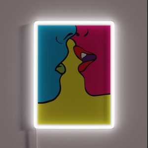 Love Pop Art RGB Neon Sign Love Pop Art RGB Neon Sign