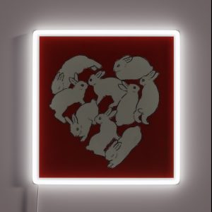 Lovecore Rabbits RGB Neon Sign