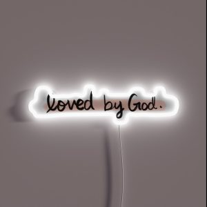 Loved By God RGB Neon Sign Loved By God RGB Neon Sign