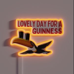 Lovely Day For A Guiness RGB Neon Sign